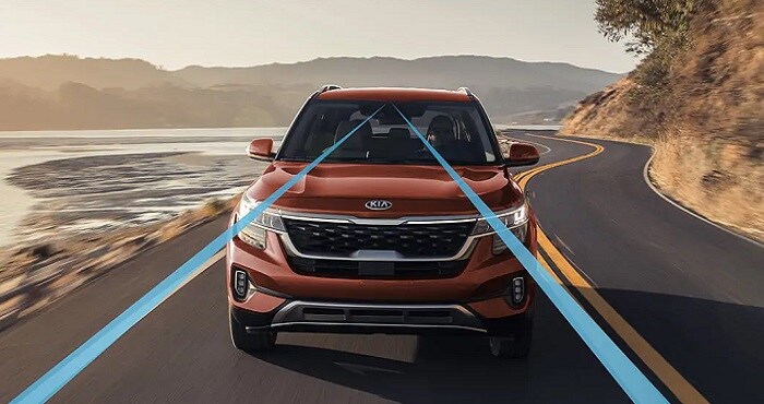 2021 Kia Seltos Lane Follow Assist 2021 Kia Seltos Lane Follow Assist