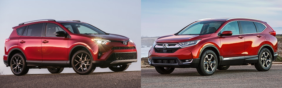 2017 Toyota RAV4 vs. Honda CR-V