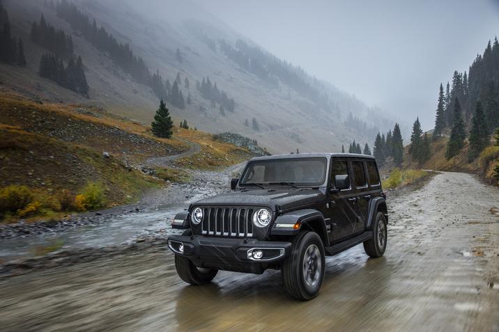 2020 Jeep Wrangler Sahara front on road.jpg