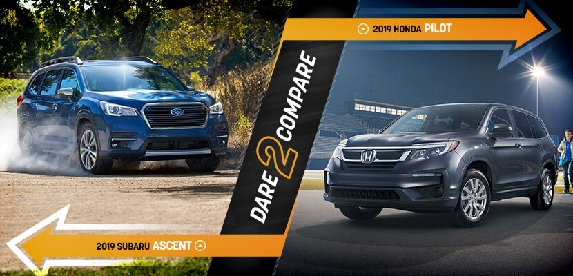 Steve Lewis Subaru 2019 Ascent vs 2019 Pilot.jpg Comparison of 2019 Subaru Ascent Over 2019 Honda Pilot