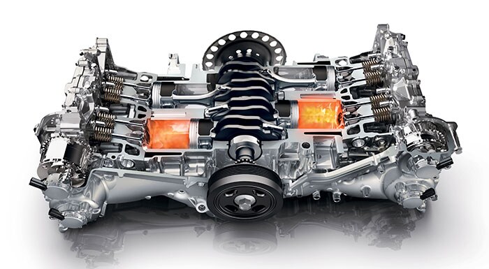 Steve Lewis Subaru - BOXER engine
