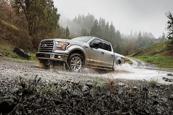 2017 Ford F-150 2017 Ford F-150 driving in water