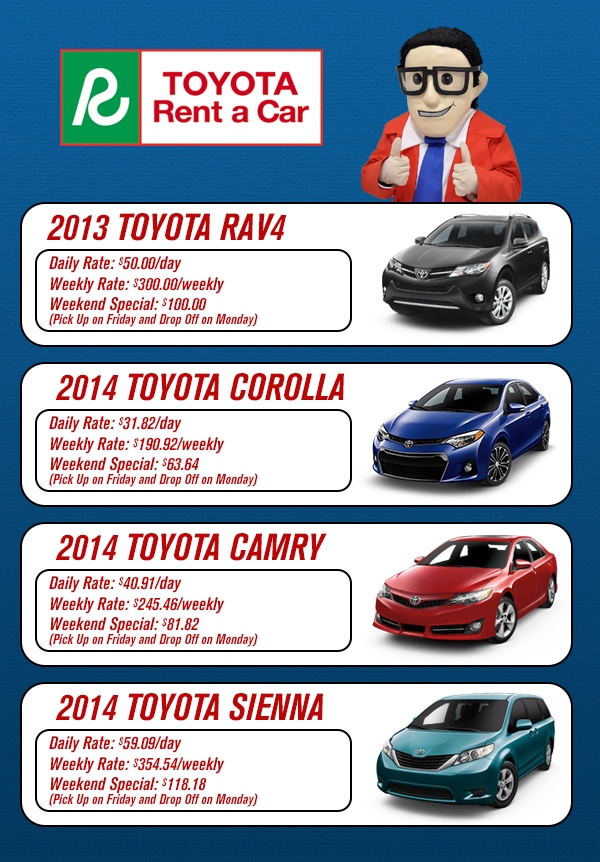 rent toyota incentives #1
