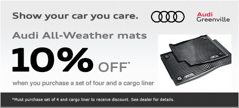 Audi All-Weather Mats Greenville SC