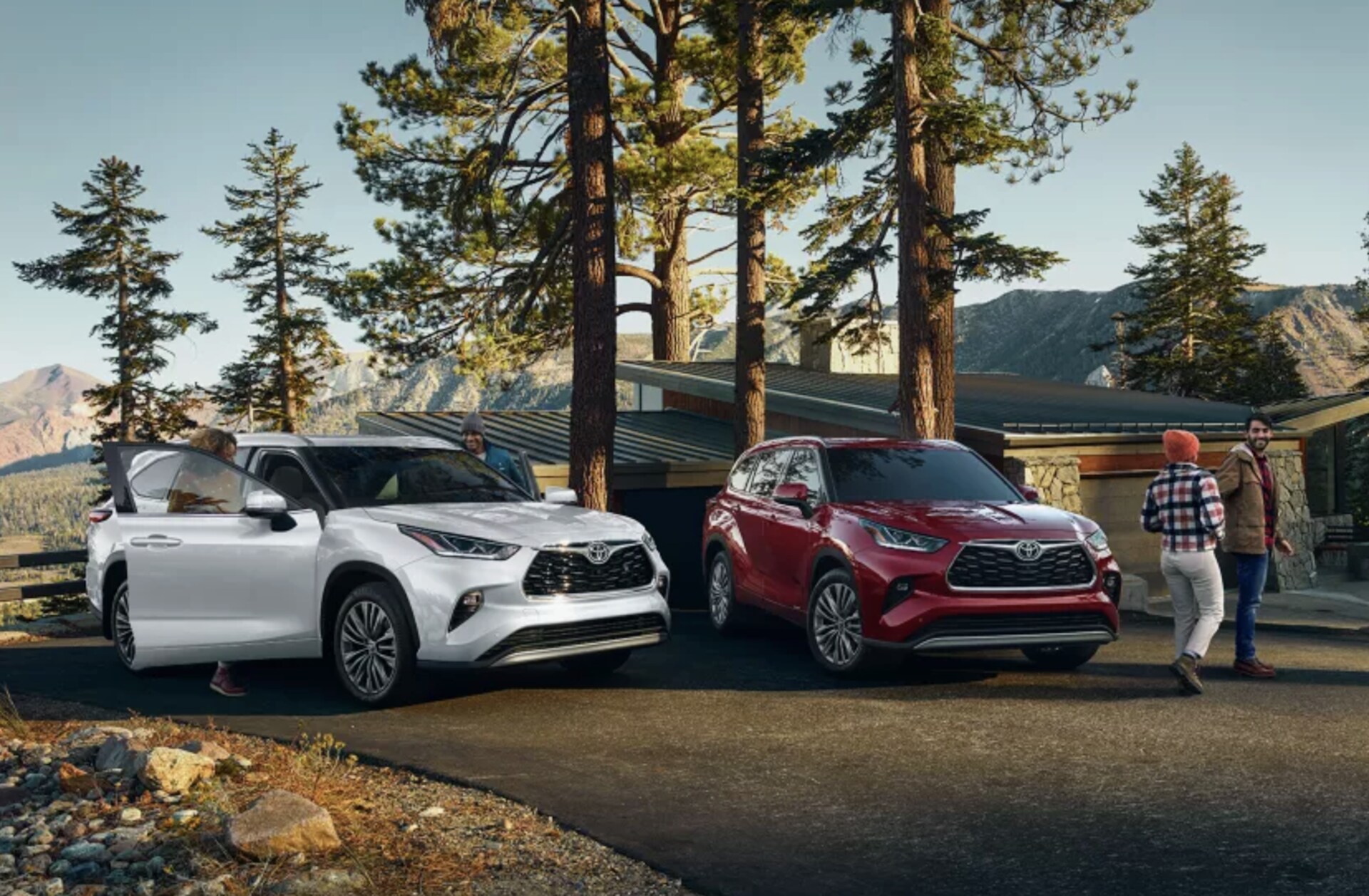 2026%20Highlander%20Lineup.png White and red 2026 Toyota Highlanders in Corsicana, TX