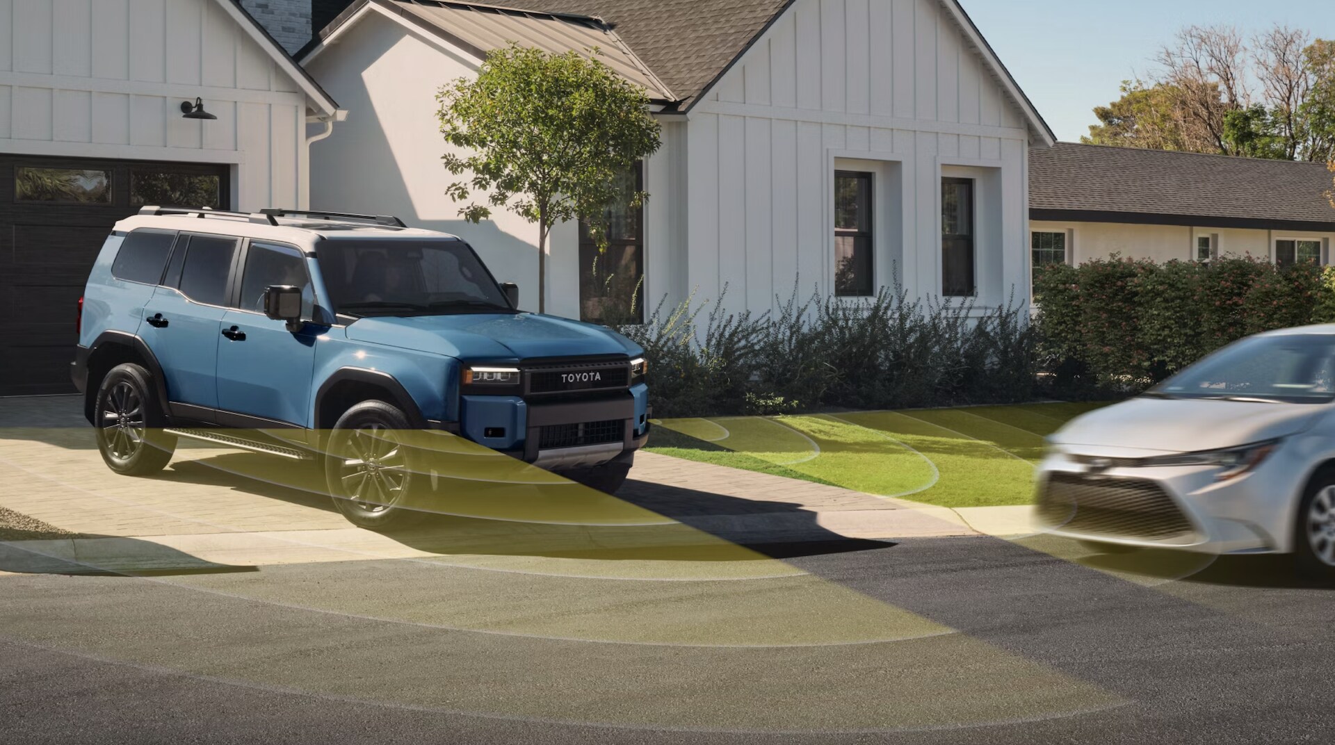 New%202025%20Toyota%20Land%20Cruiser%20Safety.png Blue 2025 Toyota Land Cruiser for sale near Ennis, TX