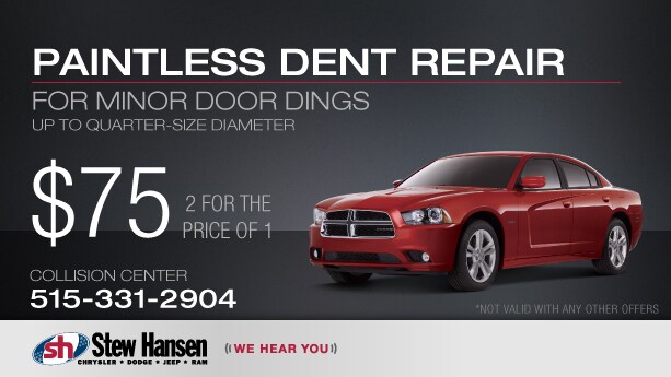Paintless Dent Repair Stew Hansen Chrysler Dodge Jeep Ram