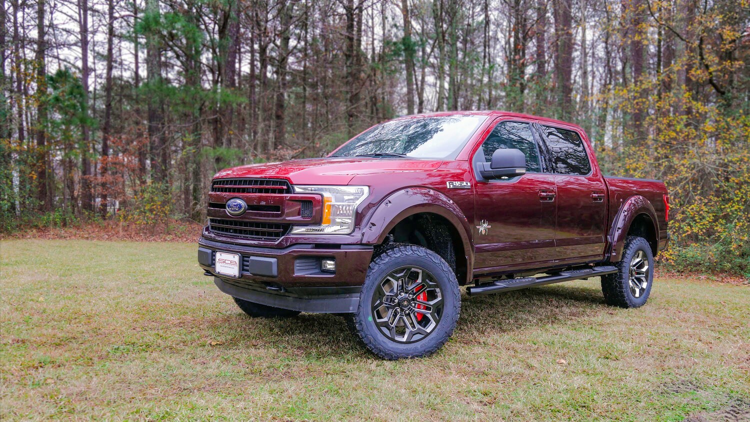 Get 2020 Ford F150 Xlt Magma Red Background