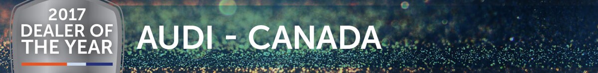 Canadian Audi Dealer of the Year