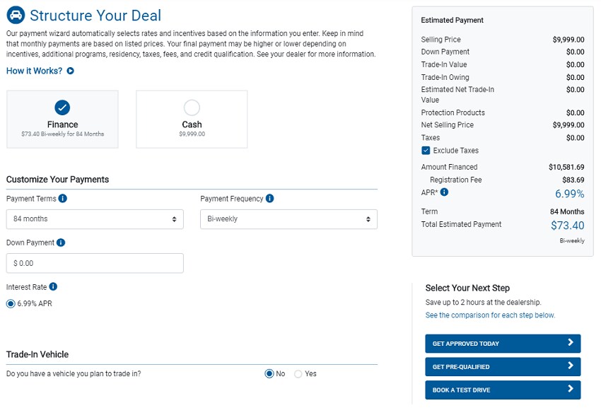 Structure Your Deal - Stouffville Hyundai Structure Your Deal - Stouffville Hyundai
