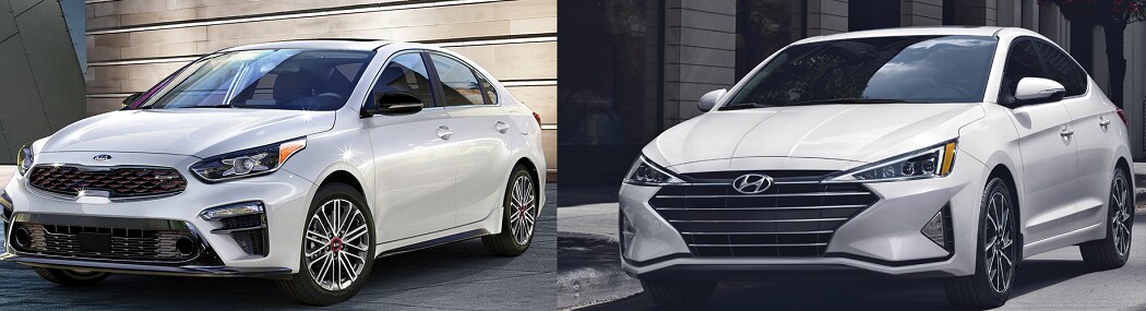 2020 Kia Forte vs Hyundai Elantra in New Glasgow, NS