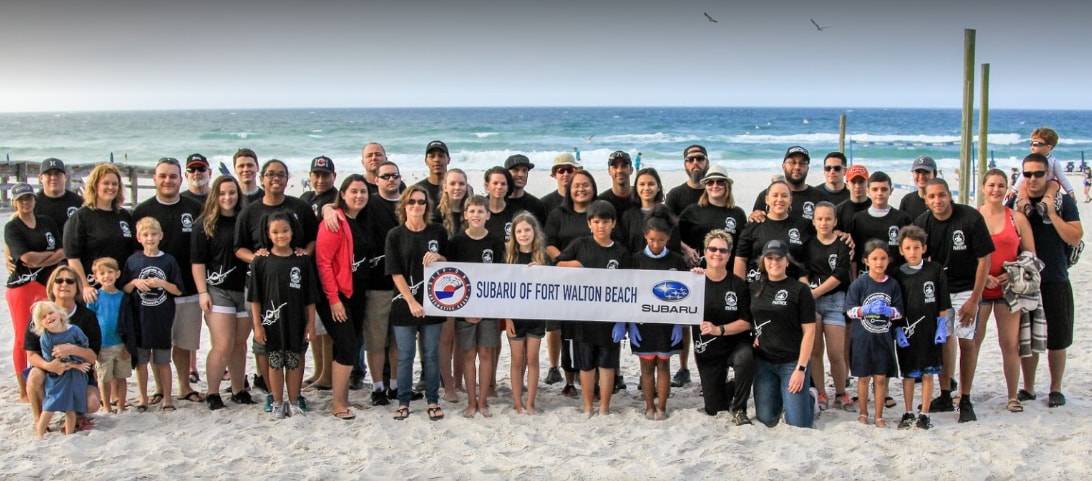 Subaru Fort Walton Beach Staff and Customers.PNG