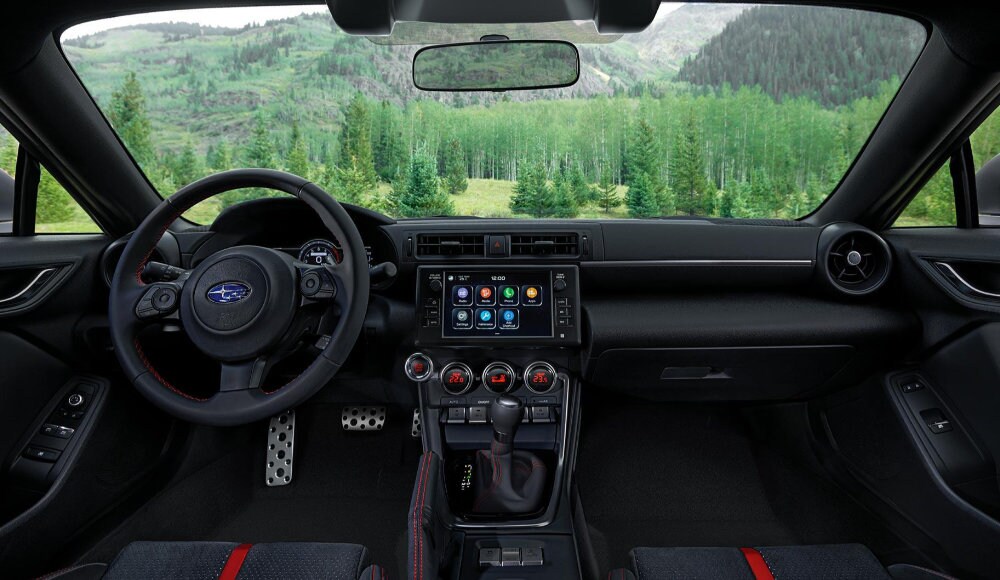 vue habitacle Subaru BRZ 2023