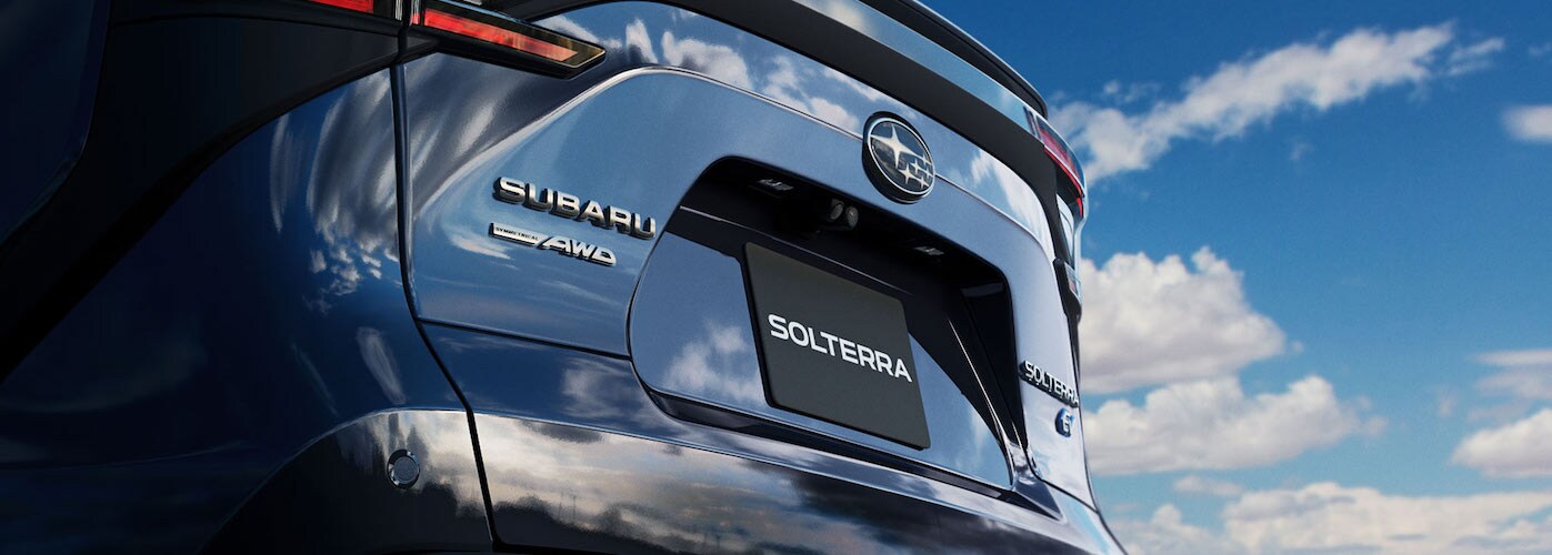 2023 Subaru Solterra EV rear view
