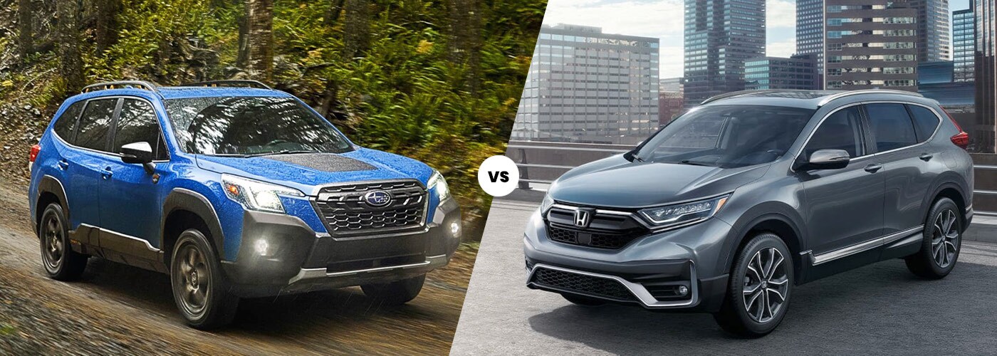 2022 Subaru Forester vs. 2022 Honda CR-V