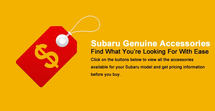 Subaru Genuine Accessories