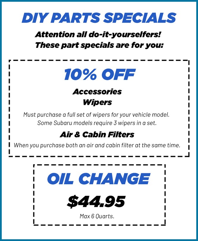 Parts Specials