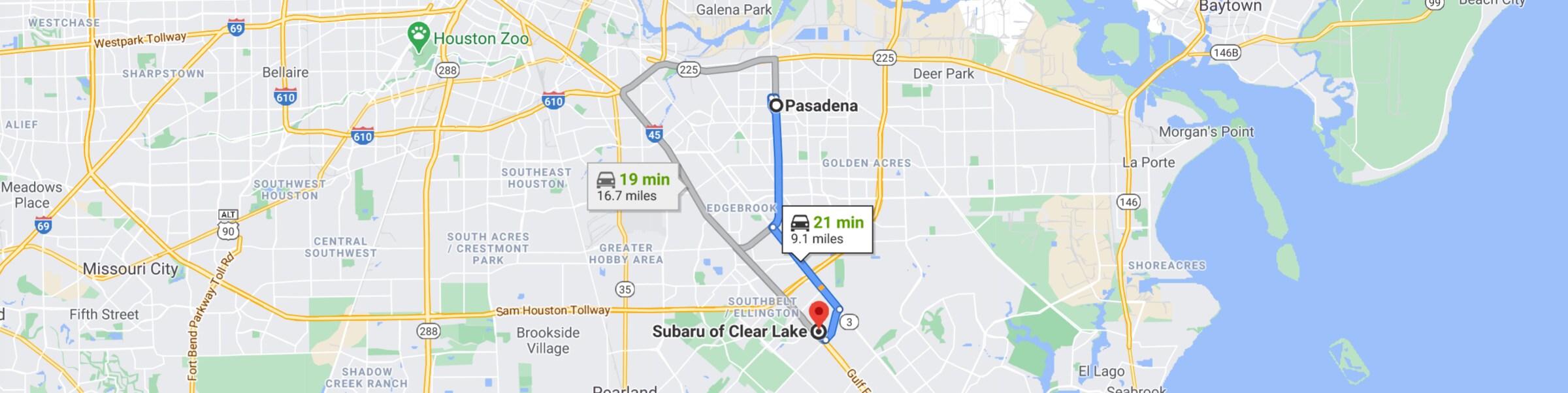 subaru of clear lake near pasadena tx