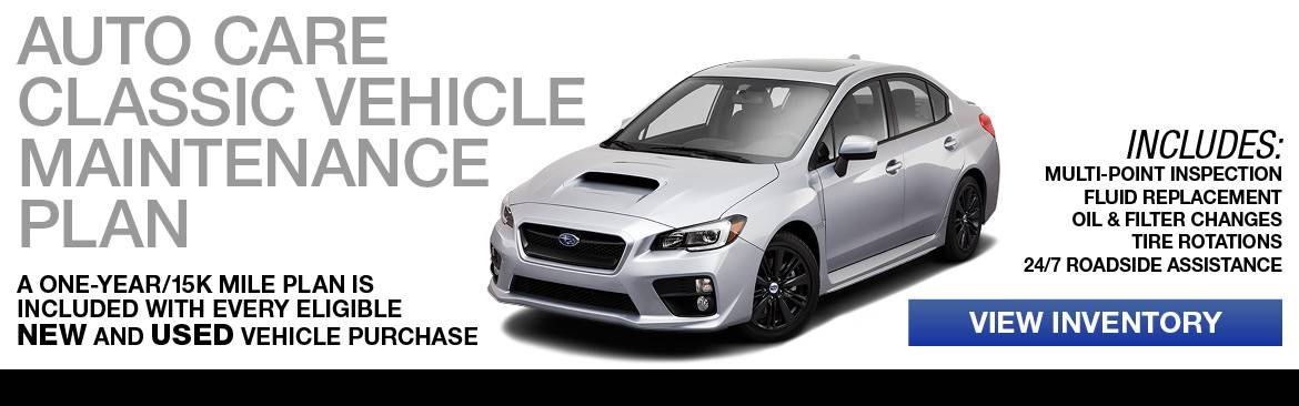 New & Used Auto Maintenance Plan at Subaru of Corvallis Subaru Car Maintenance Plan in Corvallis, OR