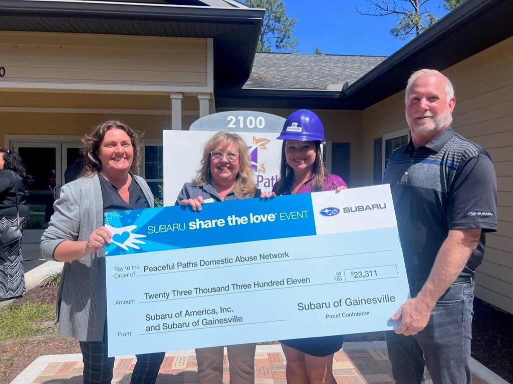 Subaru of Gainesville Gives back to our local Community