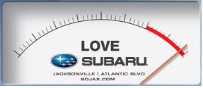 I love my Subaru from Subaru of Jacksonville FL