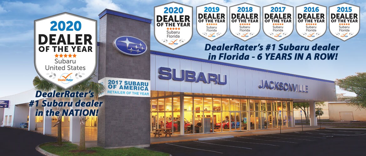Top Honors for Subaru of Jacksonville on Atlantic