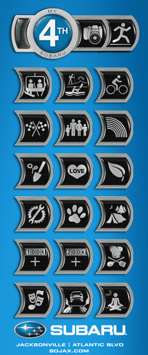 Subaru Badge of Ownership at SOJAX