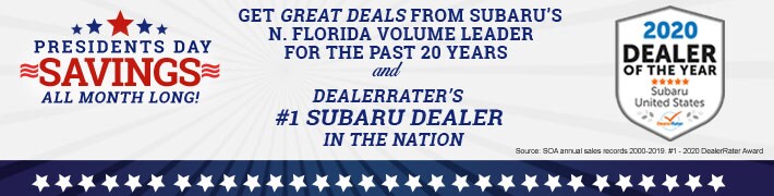 Expect the best at Subaru of Jacksonville