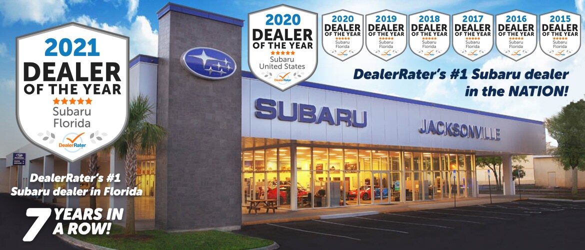 Top Honors for Subaru of Jacksonville on Atlantic
