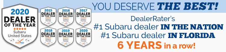 You deserve the best - at Subaru of Jacksonville