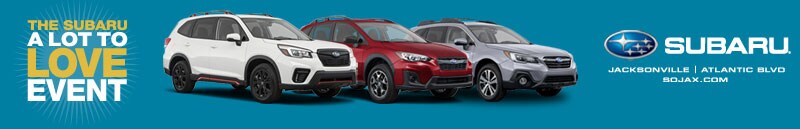 Lot to love about Subaru of Jacksonville Model Year-End Sale