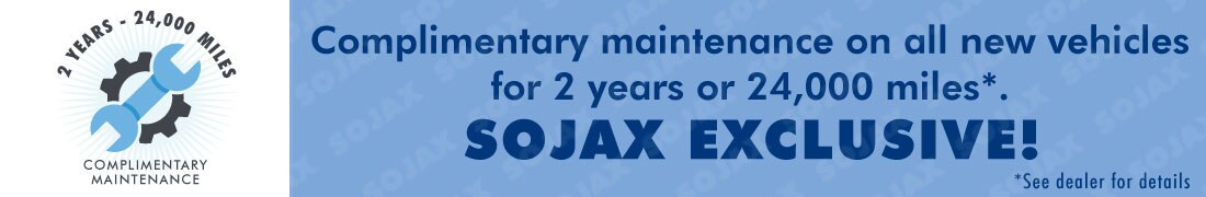2 years of complimentary maintenance at Subaru of Jacksonville, FL