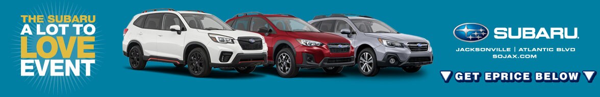 Lot to Love at Subaru of Jacksonville on Atlantic