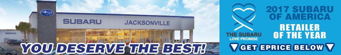 Get your Subaru of Jacksonville ePrice below and save