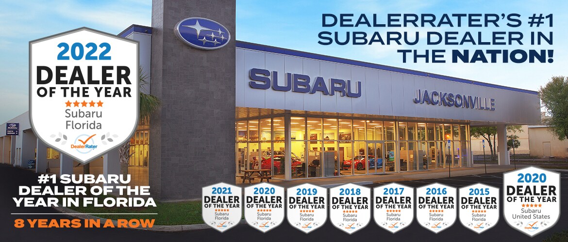 Top Honors for Subaru of Jacksonville on Atlantic