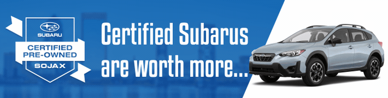 Certified Pre-Owned Subarus at Subaru of Jacksonville