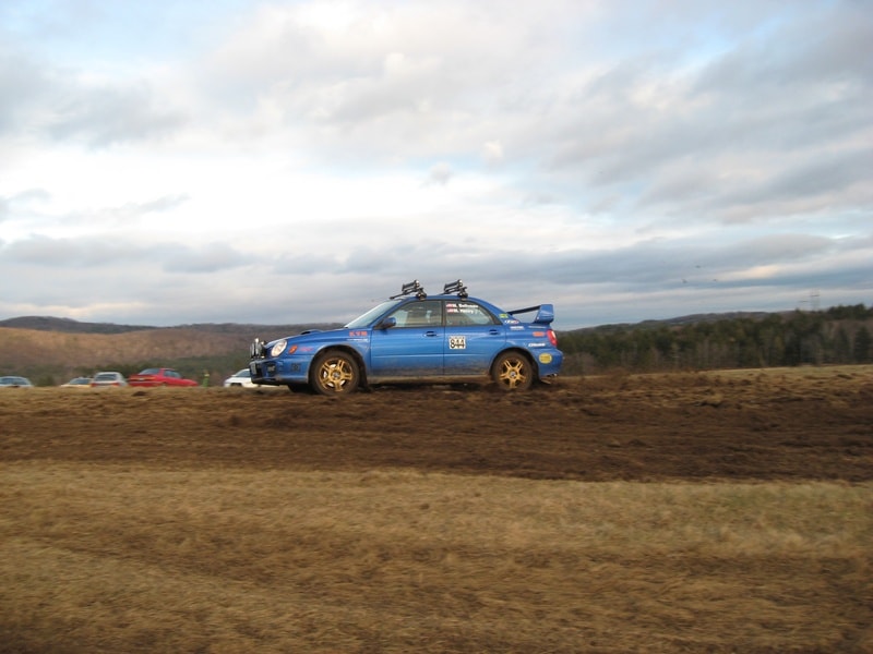 Mike Beliveau's fast and powerful Subaru Impreza WRX has helped him in numerous races.
