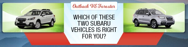 Outback VS Forester