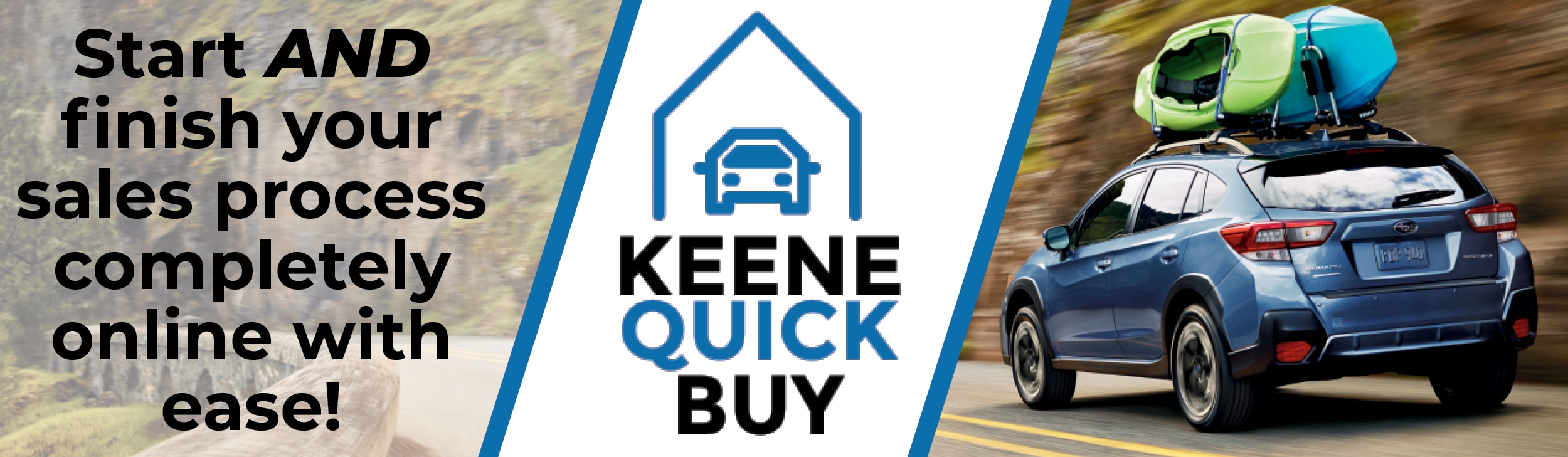 Start your Keene Quick Buy sales process now