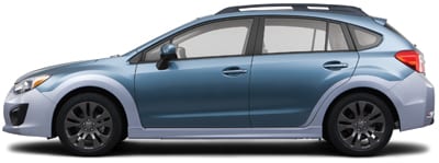 2012 Impreza sport side view