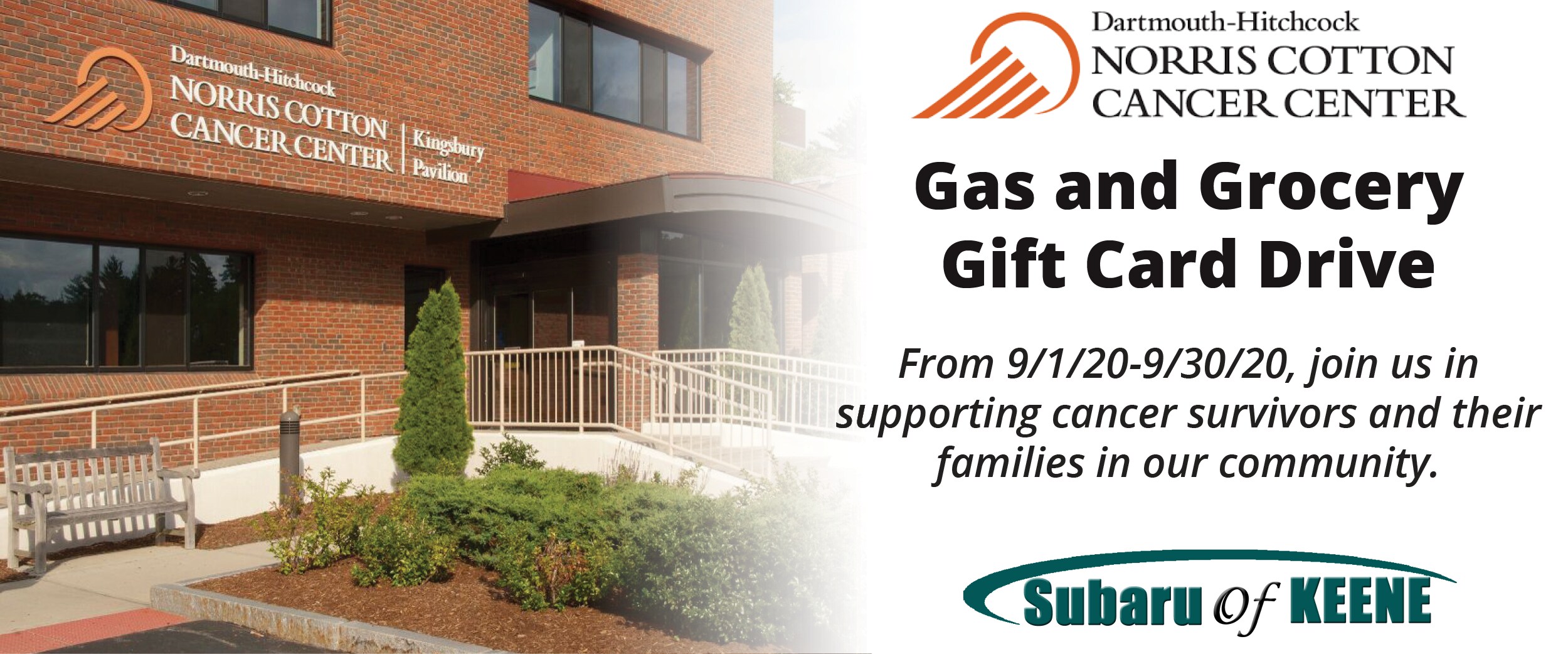 NCCC Gas and Grocery Gift Card Drive