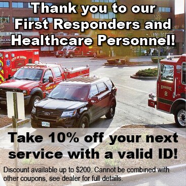 Thank you to all of our healthcare workers and first responders