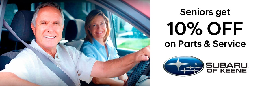 Senior Discount Program at Subaru of Keene