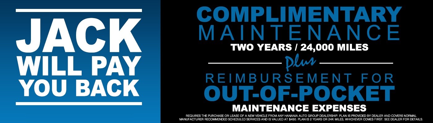 Complimentary Maintenance in Jacksonville FL