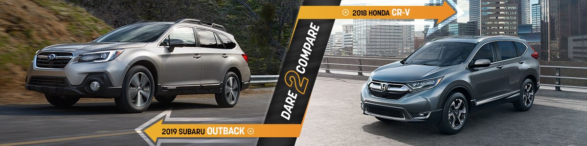2019 Subaru Outback vs Honda CR-V