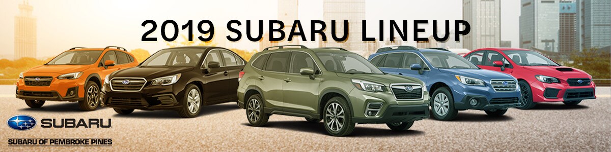 2019 Subaru Lineup
