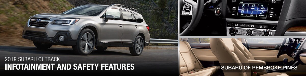 2019 Subaru Outback Infotainment and Safety Features