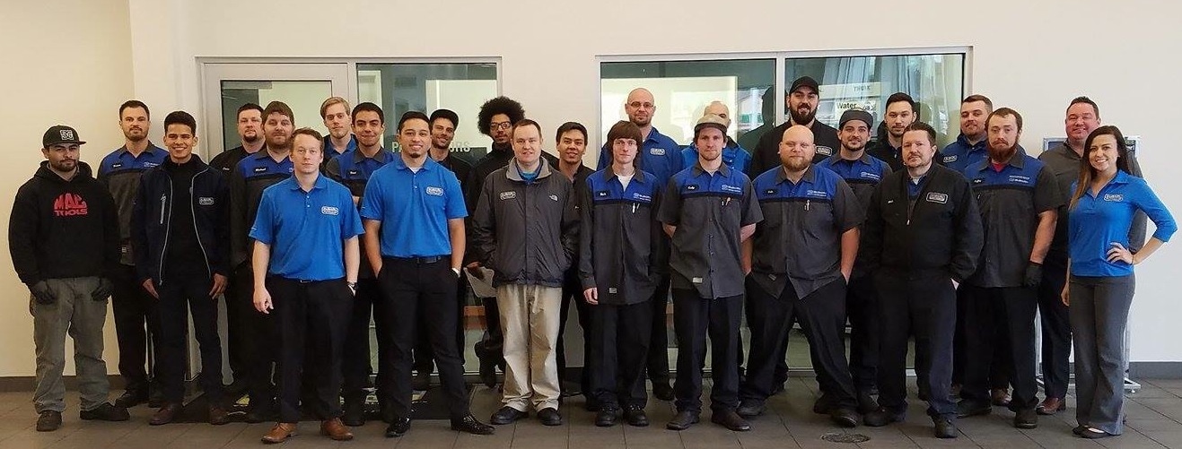 Subaru of Puyallup Service Department Team Photo