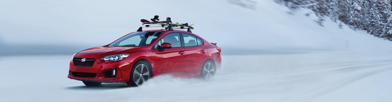 2018 Subaru Impreza in the Snow 2018 Subaru Impreza in the Snow