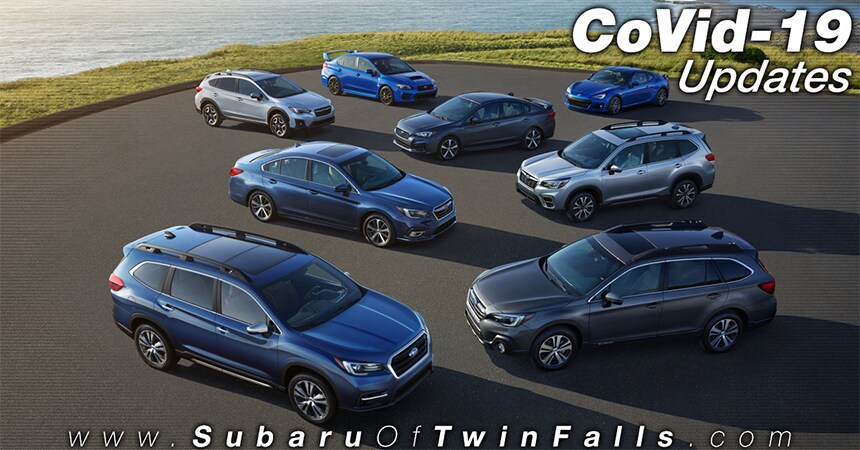 20-0317-CoVid19-Header.png Subaru of Twin Falls' CoVid-19 Updates